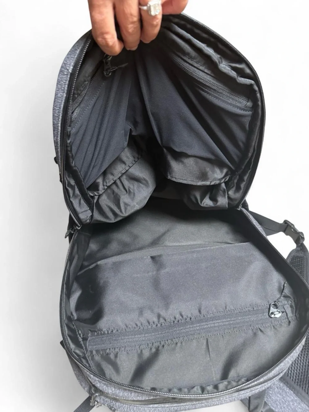 Lululemon Core Backpack 2.0 20L Heathered Black/Gray Backpack
